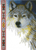 Схема вышивания крестом - Волк Wildlife Series Wolf